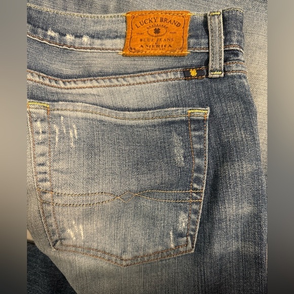 Lucky vintage boyfriend distressed jeans - Picture 10 of 10